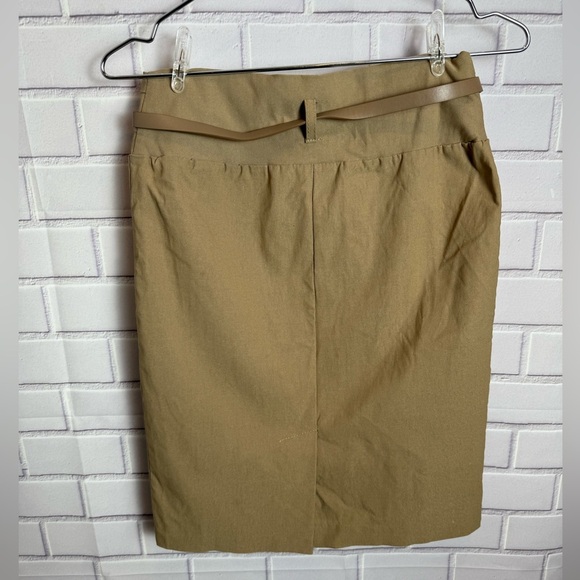 RAINBOW Tan Belted Women's Skirt/size M - Picture 7 of 8